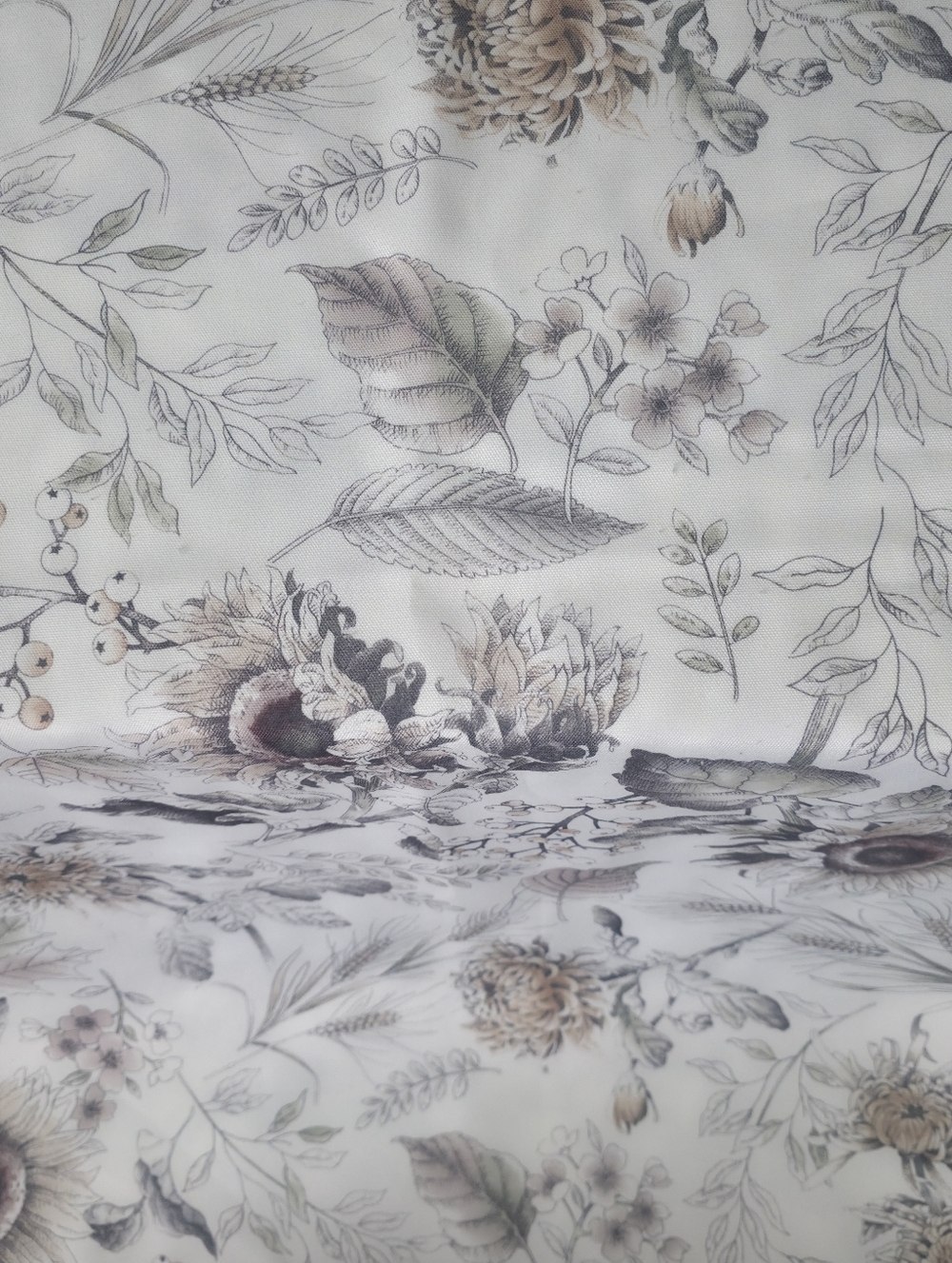 Shabby Chic Floral Rectangular Tsblecloth